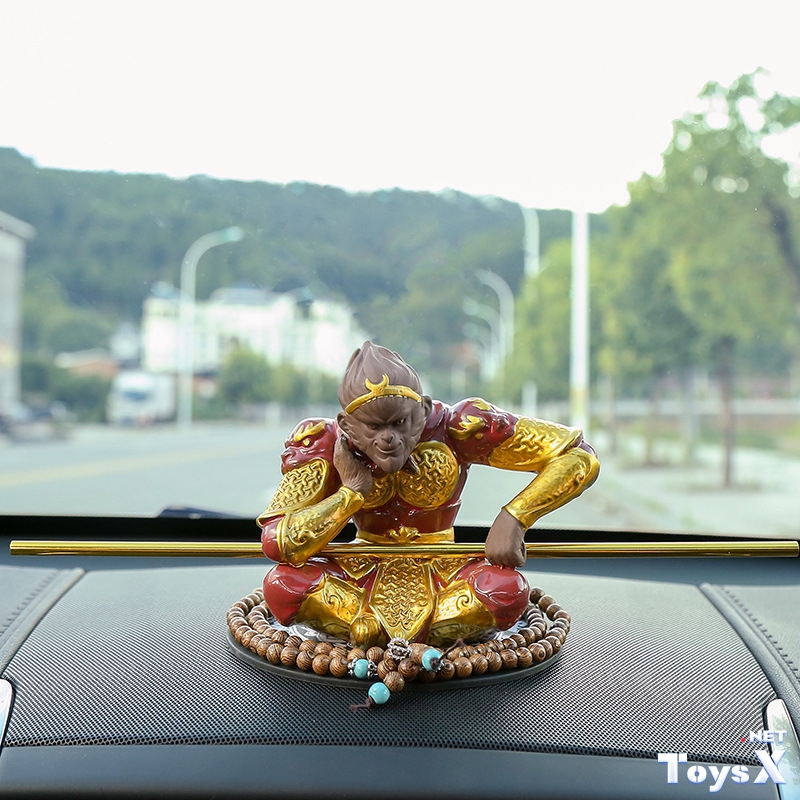 Purple Sand monkey tea ornaments the Monkey King: Quest for the Sutra boutique tea set tea ceremony tea culture accessories car interior decoration - Image 6