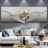 Triumph over the Buddha three-dimensional relief painting living room decorative painting The Monkey King: Quest for the Sutra hanging painting sofa background wall mural - Image 3