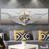 Triumph over the Buddha three-dimensional relief painting living room decorative painting The Monkey King: Quest for the Sutra hanging painting sofa background wall mural - Image 5