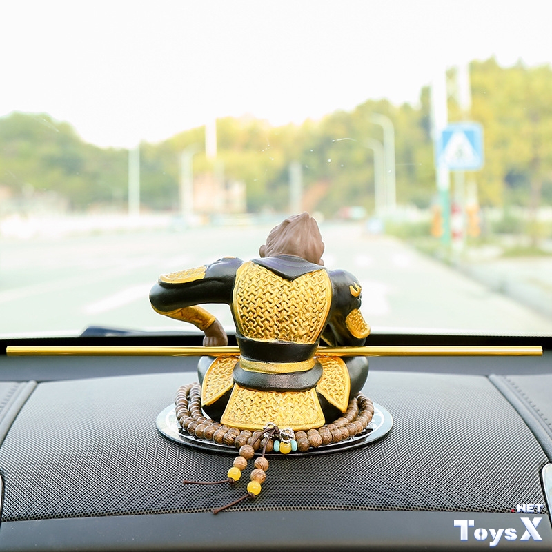 Purple Sand monkey tea ornaments the Monkey King: Quest for the Sutra boutique tea set tea ceremony tea culture accessories car interior decoration - Image 4