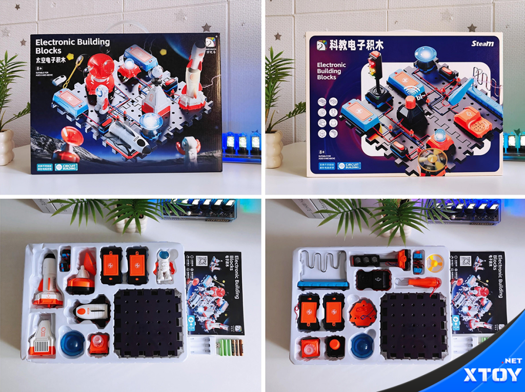 Slow Down Time and Embark on a Fascinating Journey of Learning with Your Child — XTOY Electronic Building Blocks