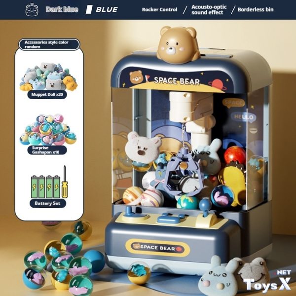 Children's new prize claw machine clip doll small family mini gashapon machine boys and girls toys birthday gift - Image 20