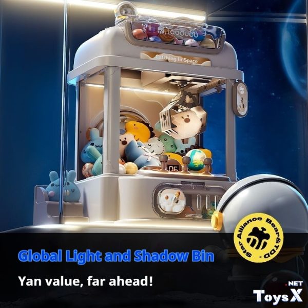 Children's new prize claw machine clip doll small family mini gashapon machine boys and girls toys birthday gift - Image 5
