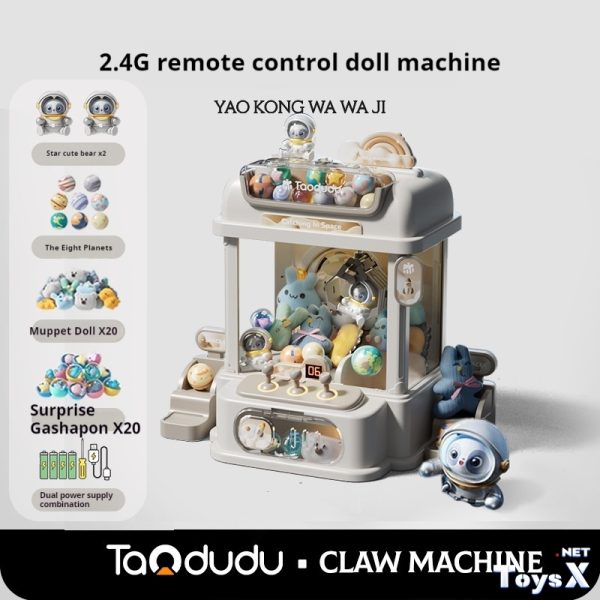 Children's new prize claw machine clip doll small family mini gashapon machine boys and girls toys birthday gift - Image 8
