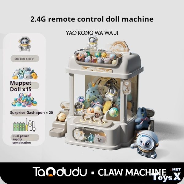 Children's new prize claw machine clip doll small family mini gashapon machine boys and girls toys birthday gift - Image 7