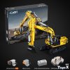 Double E C61082 excavator building blocks cada assembled high difficulty large technology group mechanical boy toys - Image 8
