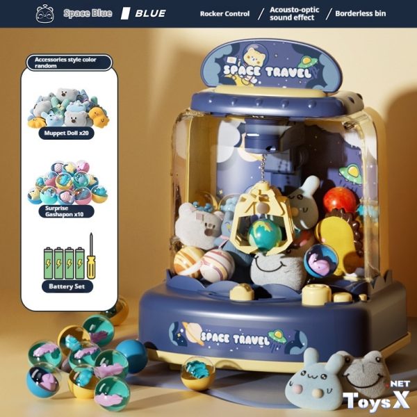 Children's new prize claw machine clip doll small family mini gashapon machine boys and girls toys birthday gift - Image 16