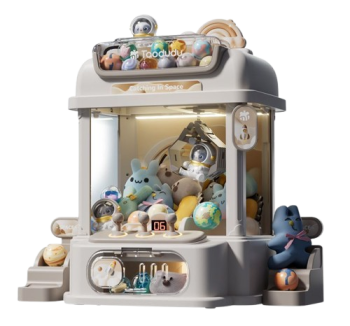 Children's new prize claw machine clip doll small family mini gashapon machine boys and girls toys birthday gift