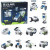 New 12-in-1 solar robot assembled toy DIY educational science smart robot toy
