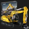 Double E C61082 excavator building blocks cada assembled high difficulty large technology group mechanical boy toys - Image 7