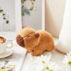 Animal Slap Bracelets Stuffed Animal Capybara Huggers Slap Bracelets 8.5'' Capybara Plush Toy Wrist Stuffed Animal Slap Band for Kids Birthday Party Favor Supply Gift - Image 2