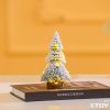 Mini Christmas tree Christmas Cedar desktop white pine tree window decoration Christmas gift Christmas decorations - Image 14