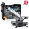 Remote control crawler crane crane children Educational Assembly building blocks toy mechanical model - Image 5