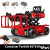 Remote control crawler crane crane children Educational Assembly building blocks toy mechanical model - Image 25