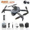 LCD remote control 8K HD aerial photography professional obstacle avoidance UAV with screen brushless 24km endurance GPS return - Image 7