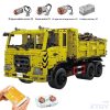 Remote control crawler crane crane children Educational Assembly building blocks toy mechanical model - Image 13