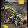 Remote control crawler crane crane children Educational Assembly building blocks toy mechanical model - Image 34