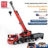 Remote control crawler crane crane children Educational Assembly building blocks toy mechanical model - Image 26