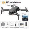 LCD remote control 8K HD aerial photography professional obstacle avoidance UAV with screen brushless 24km endurance GPS return - Image 6