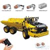 Remote control crawler crane crane children Educational Assembly building blocks toy mechanical model - Image 6