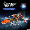 Galactic War Starship Building Blocks - LEGO-compatible Space Rocket Model