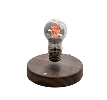 Magnetic suspension bulb creative personality atmosphere small night lamp bedroom study desktop technology decoration Valentine's Day gift