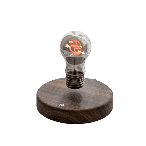 Magnetic suspension bulb creative personality atmosphere small night lamp bedroom study desktop technology decoration Valentine's Day gift