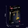 Remote control crawler crane crane children Educational Assembly building blocks toy mechanical model - Image 38