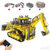 Remote control crawler crane crane children Educational Assembly building blocks toy mechanical model - Image 12