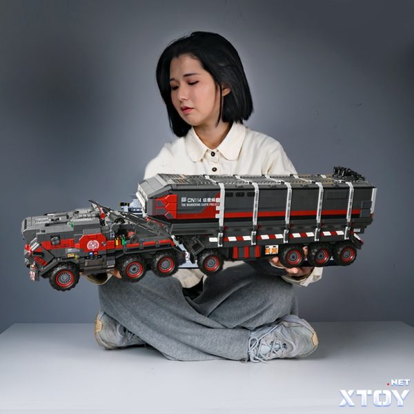 onebot wandering Earth personnel carriers (APC) Children's Day gift compatible with Lego building blocks toy high difficulty - Image 7
