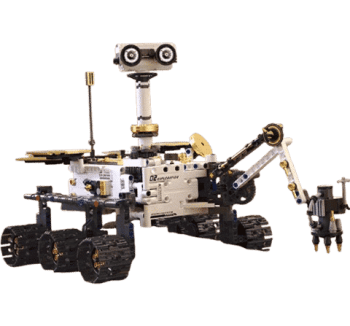 Student Programming robot building blocks toy children Educational Assembly Mars exploration car model birthday gift for boy