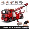 Remote control crawler crane crane children Educational Assembly building blocks toy mechanical model - Image 35