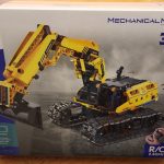 Building block model assembling APP programming excavator (3-in-1)8037