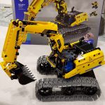 Building block model assembling APP programming excavator (3-in-1)8037