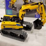 Building block model assembling APP programming excavator (3-in-1)8037