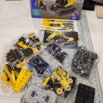 Building block model assembling APP programming excavator (3-in-1)8037